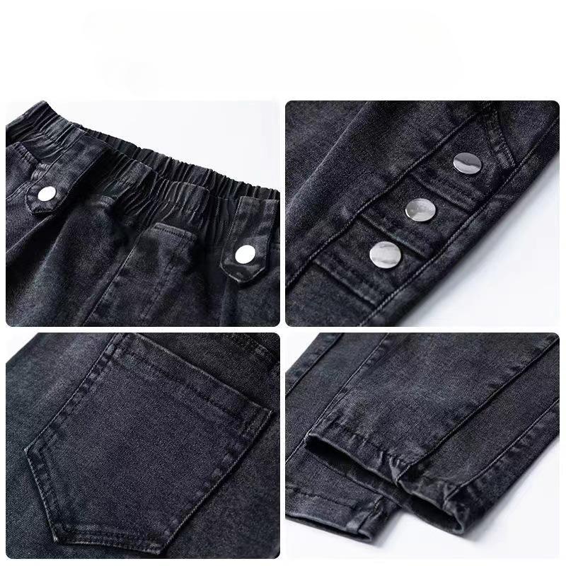 Winter Velvet Stretch Pencil Jeans Women Vintage Slim Thicken Jean Warm Skinny Denim Pants High Waist Leggings