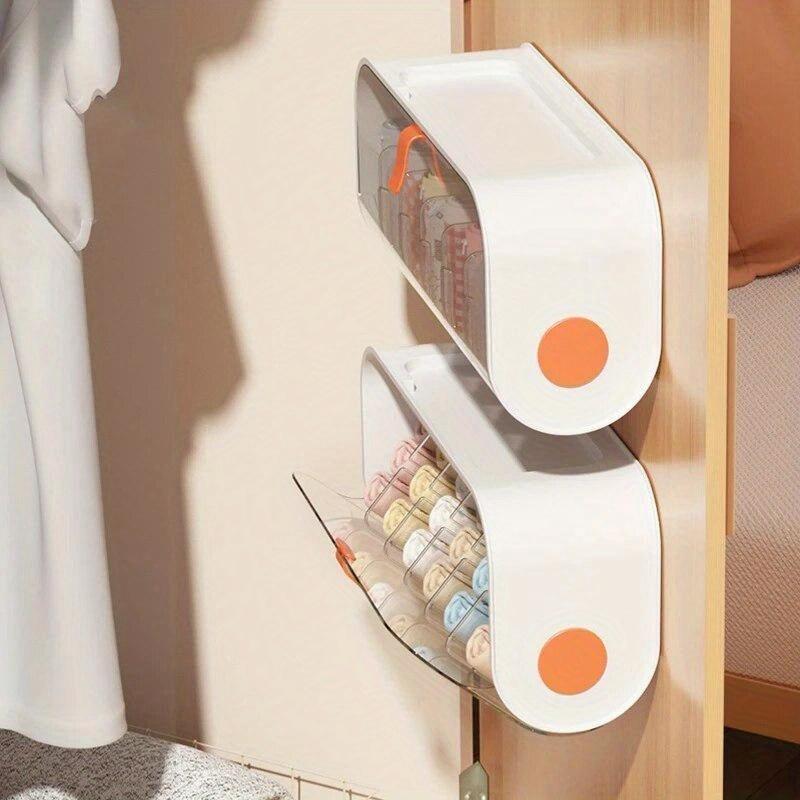 Настенный органайзер для ящиков, ящик для хранения в шкафу, нижнее белье, домашний шкаф, разделитель, ящик для хранения, ящик для носков, ящик для хранения бюстгальтеров