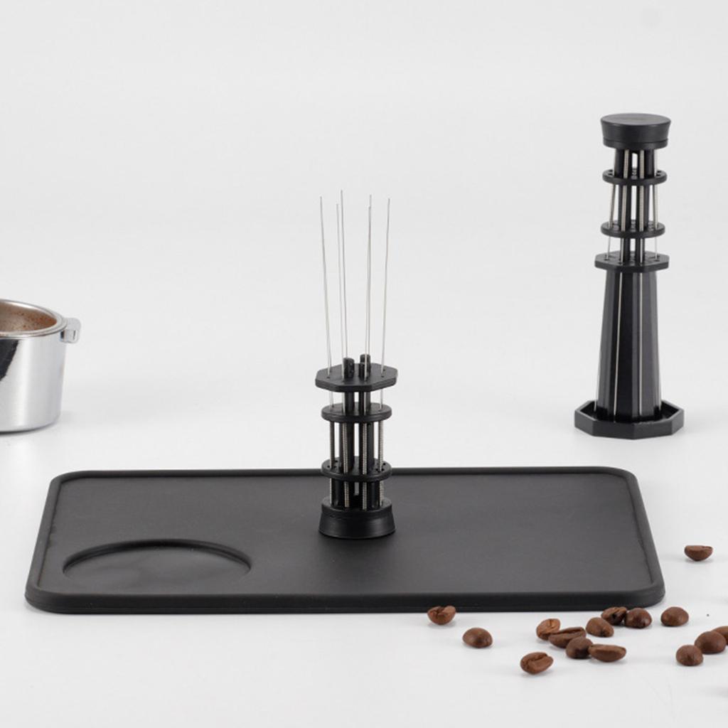 Игла для распределения кофе, размешиватель кофейного порошка, распределитель кофейной гущи, штифт для кофейного порошка, текстура ABS для кофе