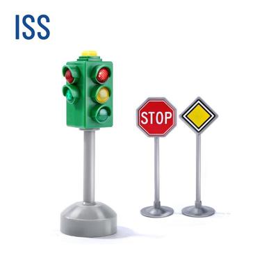 Детская игрушка-симулятор светофора с миганием и голосом для раннего обучения
