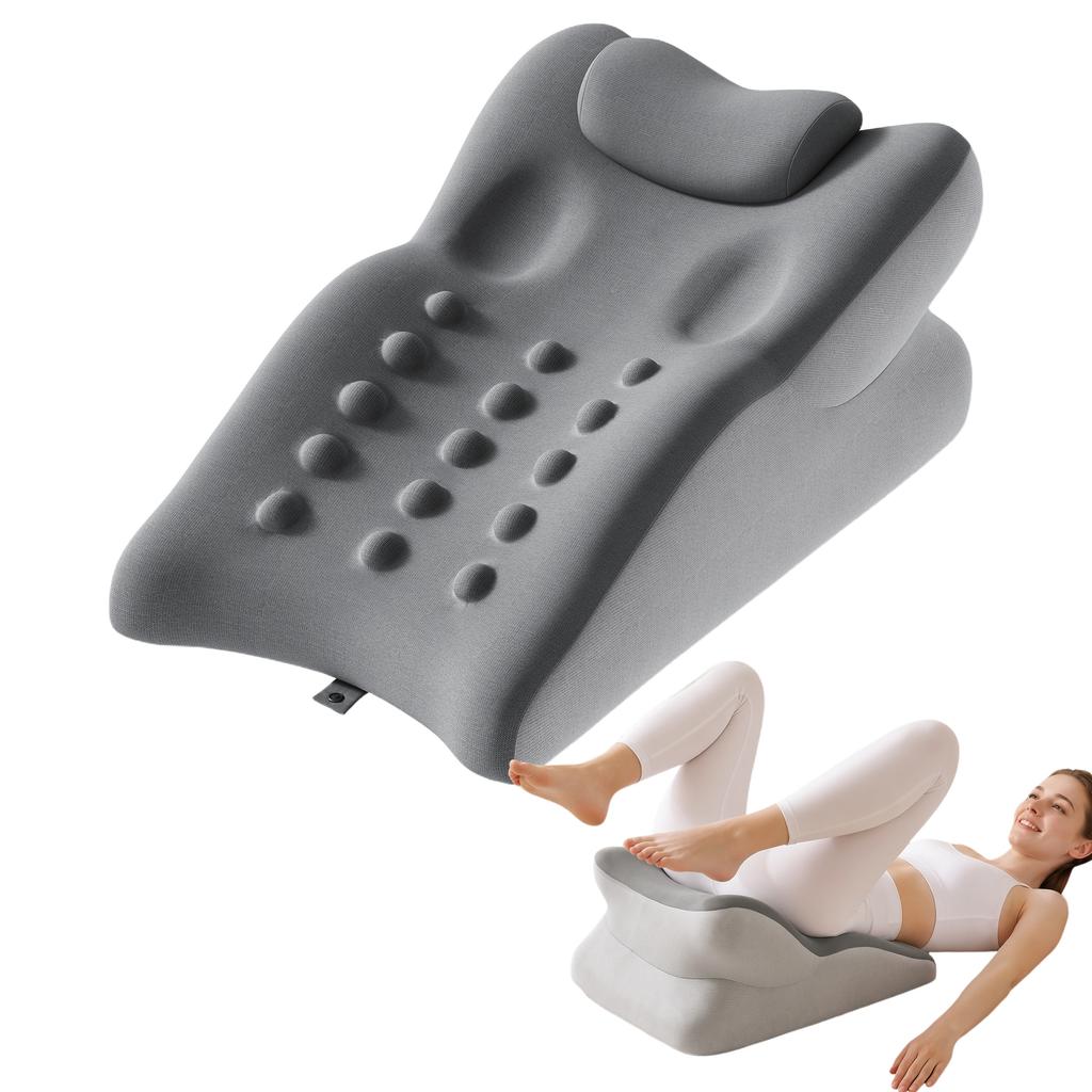 Sex Pillow for Couples – 27° Intimate Wedge Pillow, Memory Foam, for Intimate Positions & Sex Positions, Washable, Couple Pillow, Grey