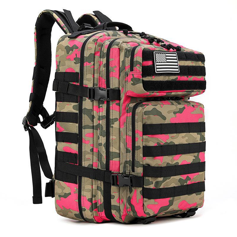 Men's 45L Waterproof Outdoor Tactical Backpack - Large Capacity for Sports & Travel