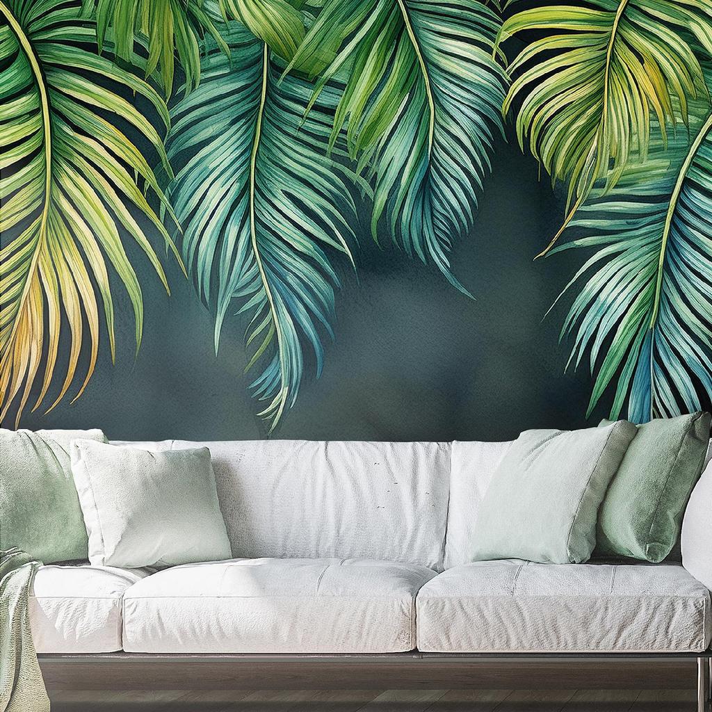 Wallpaper Tropical Leaves Nature