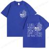 Summer Fashion Clothing I Like Murder Shows Comfy Clothes and Maybe 3 People Mom Gifts Fashion Unisex Tee Tshirts Graphic Shirts