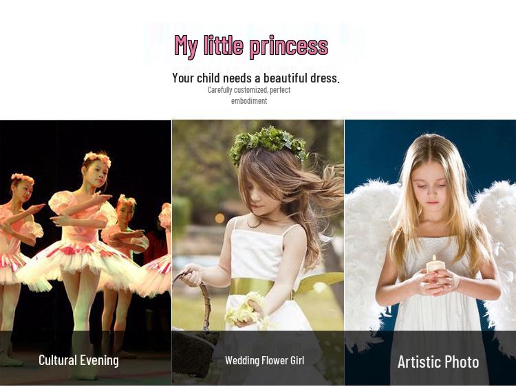 Платье принцессы для вечеринки с пайетками и лоскутной отделкой в виде роз для девочек