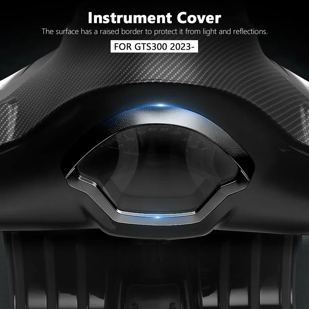 Motorcycle Accessories Speedometer Gauge Meter Ring Cover Instrument Frame For Vespa GTS300 Gts300 GTS 300 gts300 2023 2024