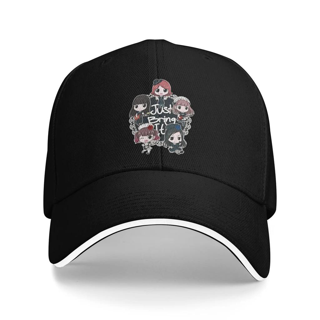 Band Maid Rock Music Baseball Cap Casual Sandwich Caps Unisex Women Breathable Hats Cap Sport