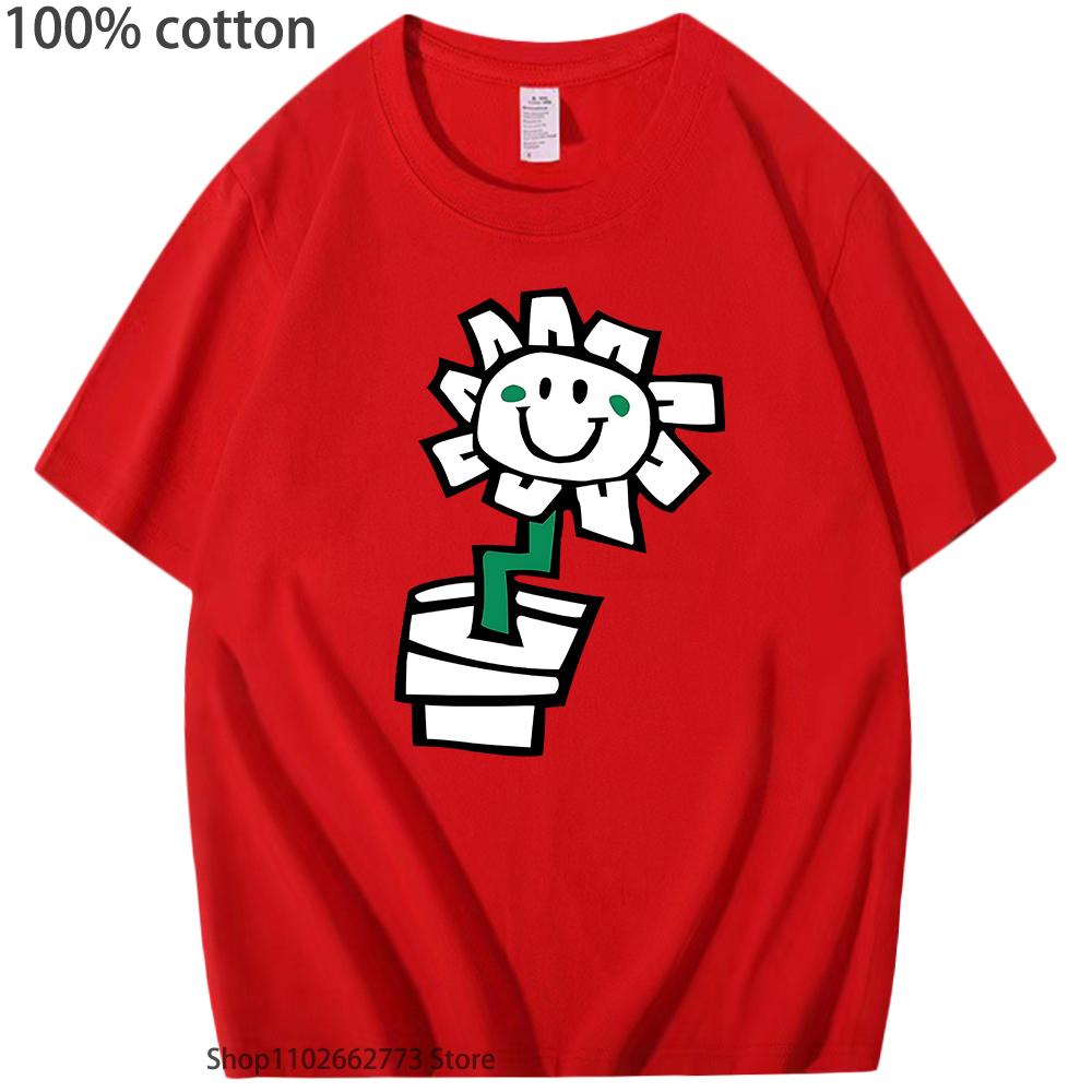 G-green Day Rock Tshirt Kerplunk Flower T-Shirts for Women/Mужчины T Shirt Rock Tees 100% Cotton Summer Clothing Unisex Y2k