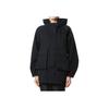 Adidas Теплая куртка Preserve с однотонными карманами и толстовкой на молнии, женская верхняя одежда, черная HM4990