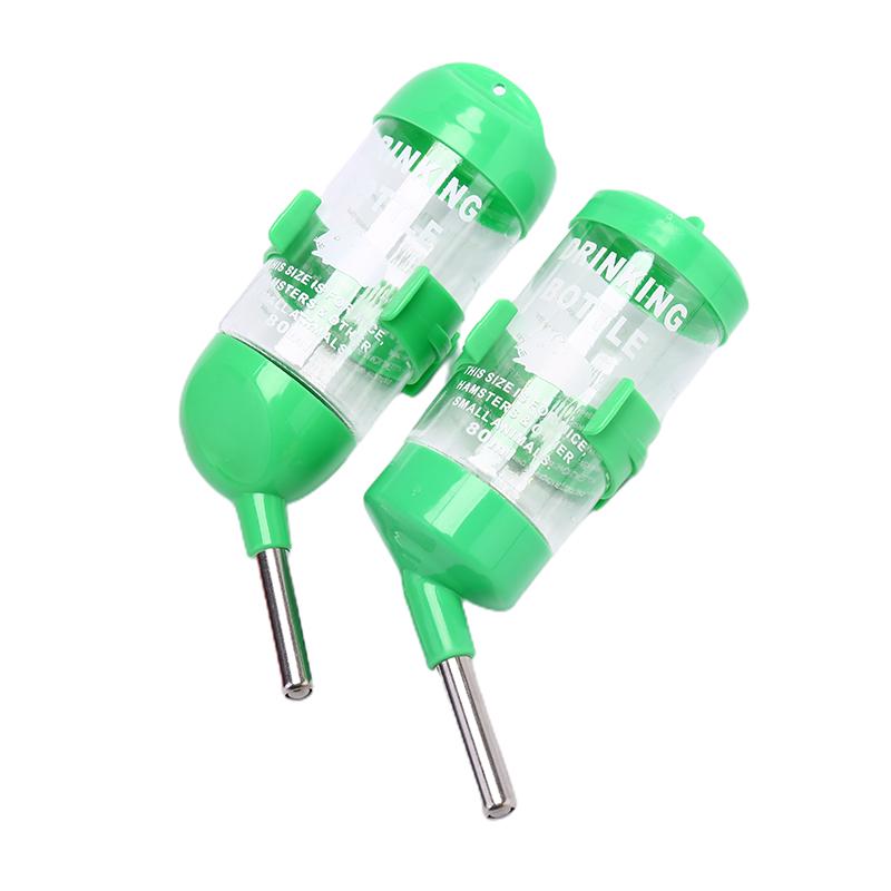 80 мл пластиковая поилка для хомяков бутылка-дозатор для воды подвесная бутылка для питья для домашних животных