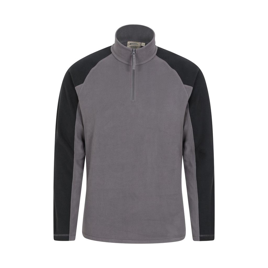 Mountain Warehouse Mens Ashbourne II Half Zip Fleece Top
