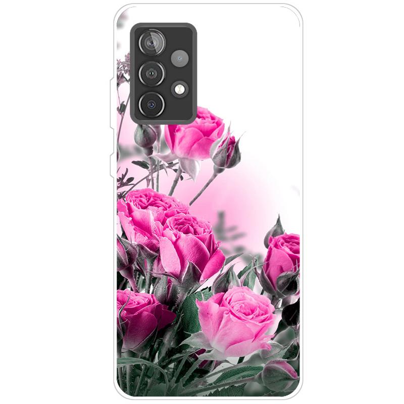 Для чехла Samsung A52s 5G противоударный мягкий силиконовый чехол из ТПУ для Samsung Galaxy A52s 5G чехлы для телефонов A52 S милый мультфильм