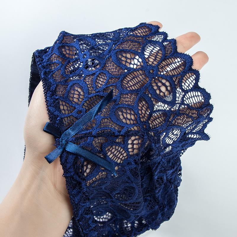 Женский модный комплект кружевного нижнего белья с цветочным принтом, однотонный бюстгальтер, трусики, комплект нижнего белья, пижама, комплект ночного белья