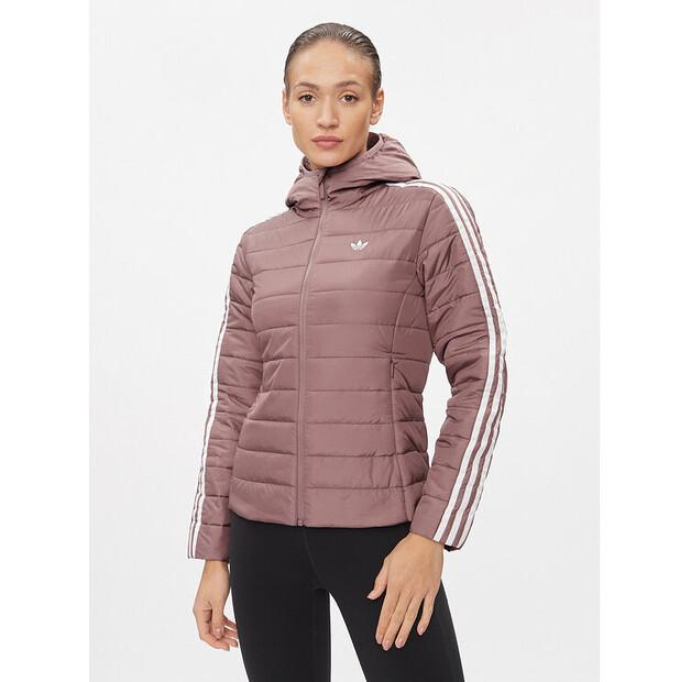 Пуховик adidas Premium HK5250 розовый Slim Fit