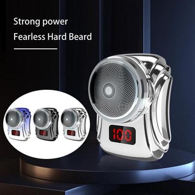 Портативная мини-бритва, электробритва, USB, водонепроницаемая, перезаряжаемая, для путешествий, для влажной и сухой автомобильной мужской бритвы