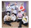 BTS BT21 Плюшевая подушка для комфорта Kpop домашний декор