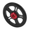 Folding Bicycle Easywheel Aluminium Alloy Auxiliary Wheel CNC Cutting for Brompton 6cm
