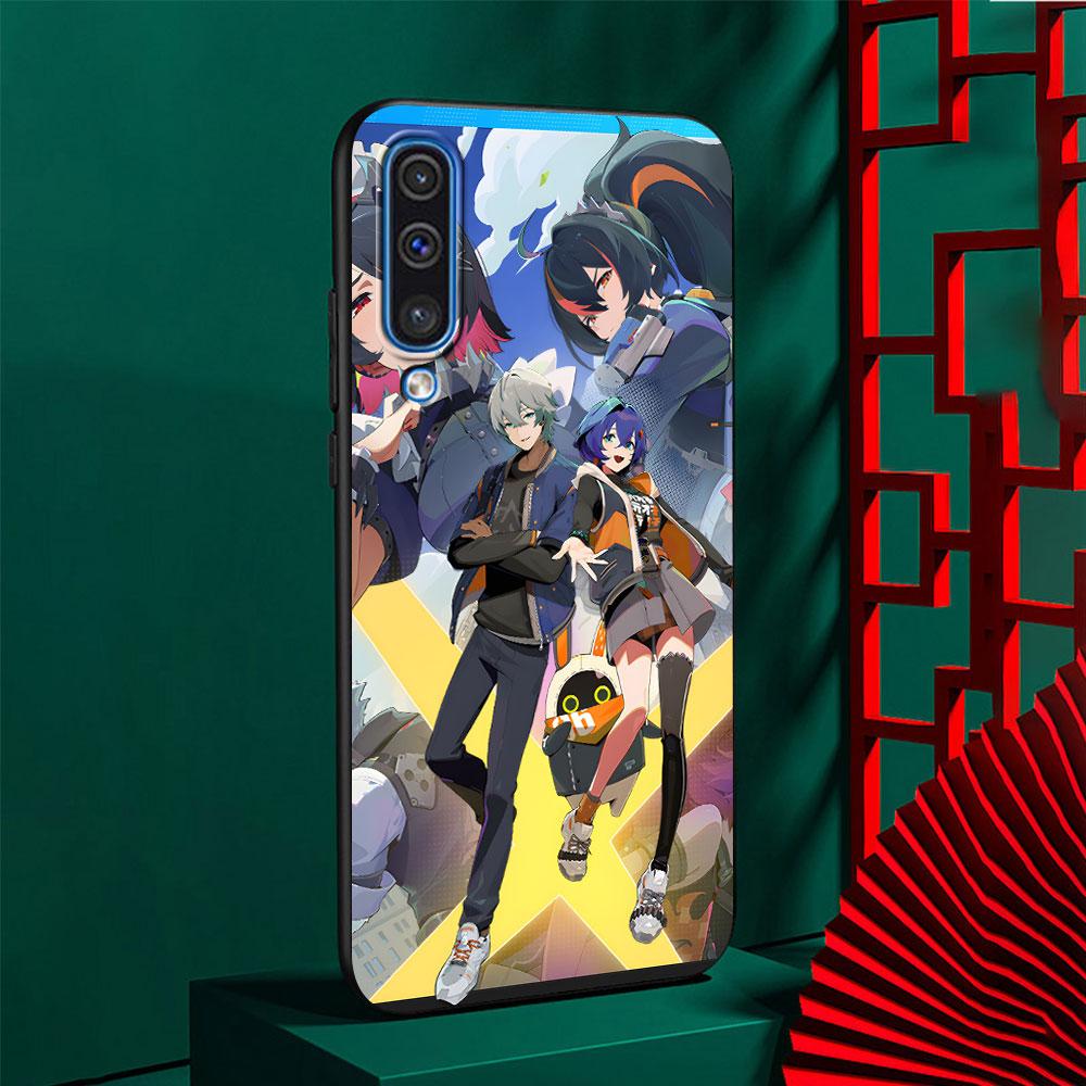 Wise Belle Zenless Zone Zero Case for Samsung Galaxy A10s A50 A50s A02s A03s A20 A30 A20e A70 A70s A20s TPU Black Phone Cover