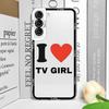 Модный Чехол для Телефона с Изображением Певицы TV Girl Музыкальные Альбомы для Samsung Galaxy A14 4G A16 A55 A54 A36 A53 A13 5G A15 A25 A52 Прозрачный Мягкий Чехол