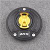 Крышка топливного бака мотоцикла без ключа Крышка для Kawasaki ZRX 1200R 2001-2005 2002 2003