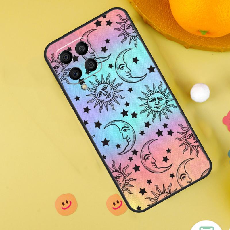 Sun Moons Star Signs Celestial Case For Samsung Galaxy M35 M33 M21 M31 M16 M36 M56 M53 M13 M12 M32 M52 M15 M55 M14 M34 M54