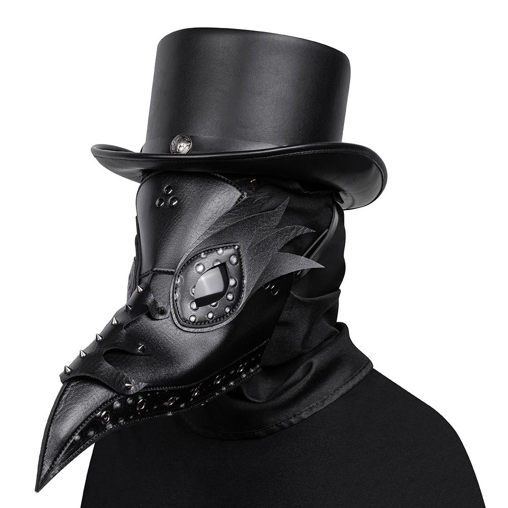 Halloween Steampunk Plague Beak Masquerade Party Mask Headgear