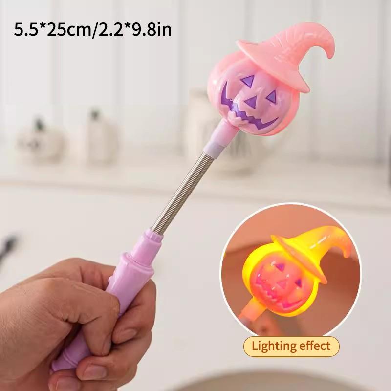 Хэллоуин Украшение Тыква Палочка Тыква Шейкер Лайтстик Ручной Призрак Светящийся Жезл Светящаяся Палочка День Мертвых Лайтстики