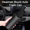 Car Umbrella Storage Holder Back Seat Headrest Mount Hanging Hook Multifunctional Auto Trash Can