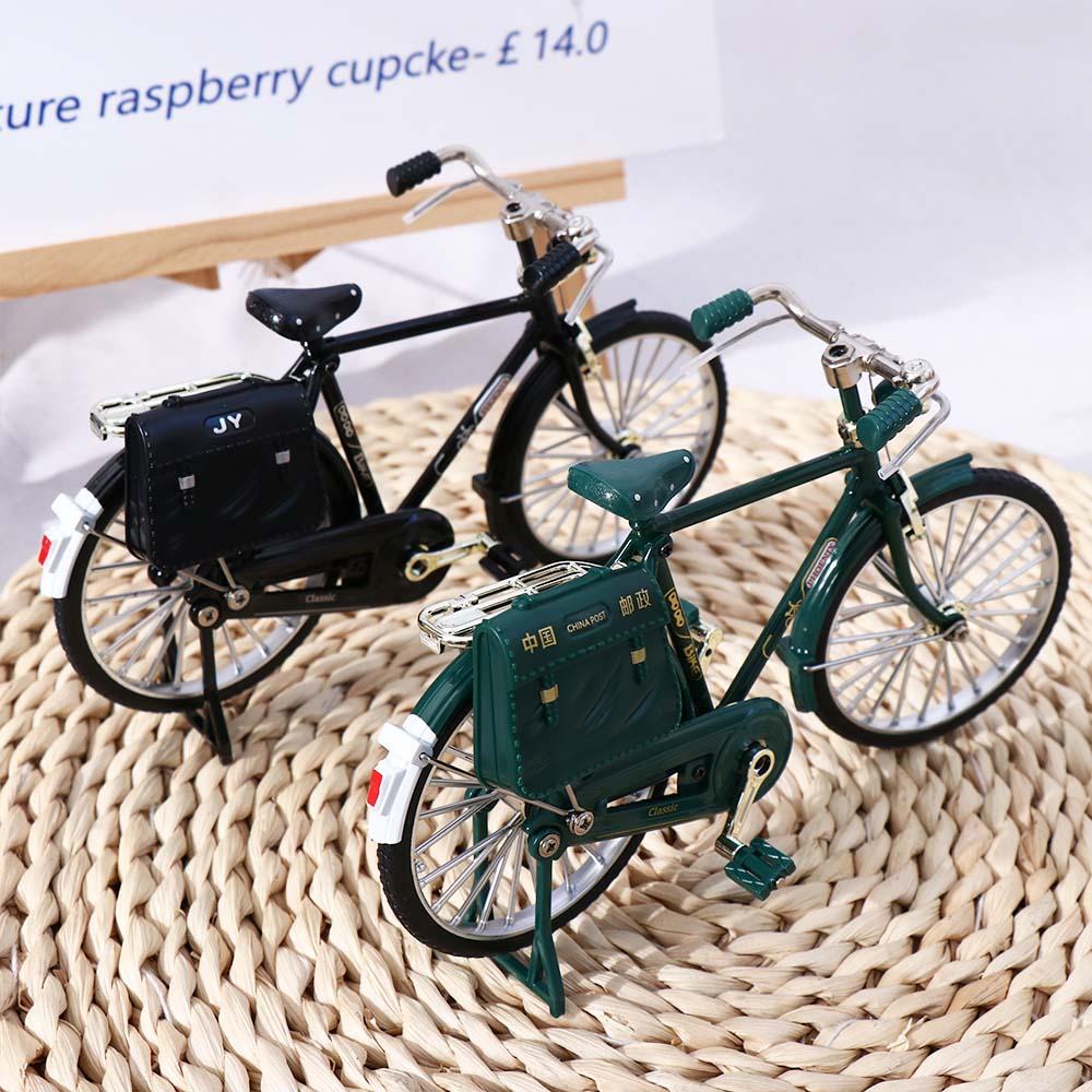 Diecast Zinc Zinc Alloy Retro Bicycle Toys Vintage Bicycle Model Retro Bicycle Model Toy Simulation Bicycle