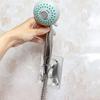 Самоклеящийся держатель насадки для душа, регулируемый настенный, водонепроницаемый, угловое крепление без сверления, универсальное для ванной комнаты