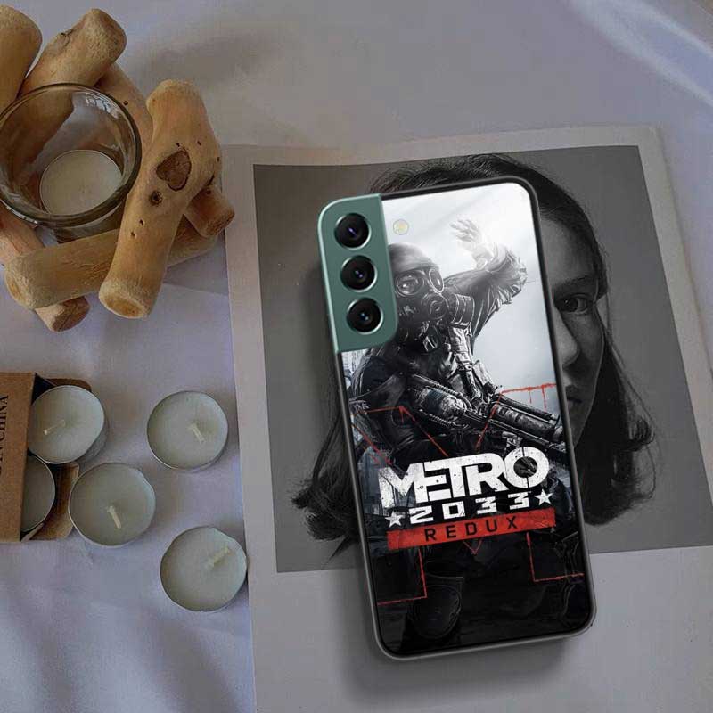 Телефон Metro 2033 для Samsung S25 Edge Galaxy S22 Ultra S21 S10 S9 Plus S20 S23 S24 FE Чехол S10E Покрытие Силиконовое Мягкое Coque Fundas