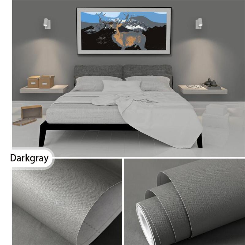 10 м макарон чистый цвет утолщается ПВХ DIY гостиная пленка самоклеящаяся настенная бумага водостойкая настенная наклейка декоративная