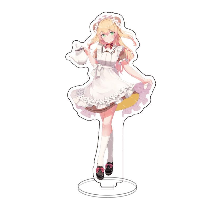 Японское аниме Hololive Vtuber, акриловая фигурка Usada Pekora Uruha Rushia Hosimati Suisei Inugami Korone, модель на подставке