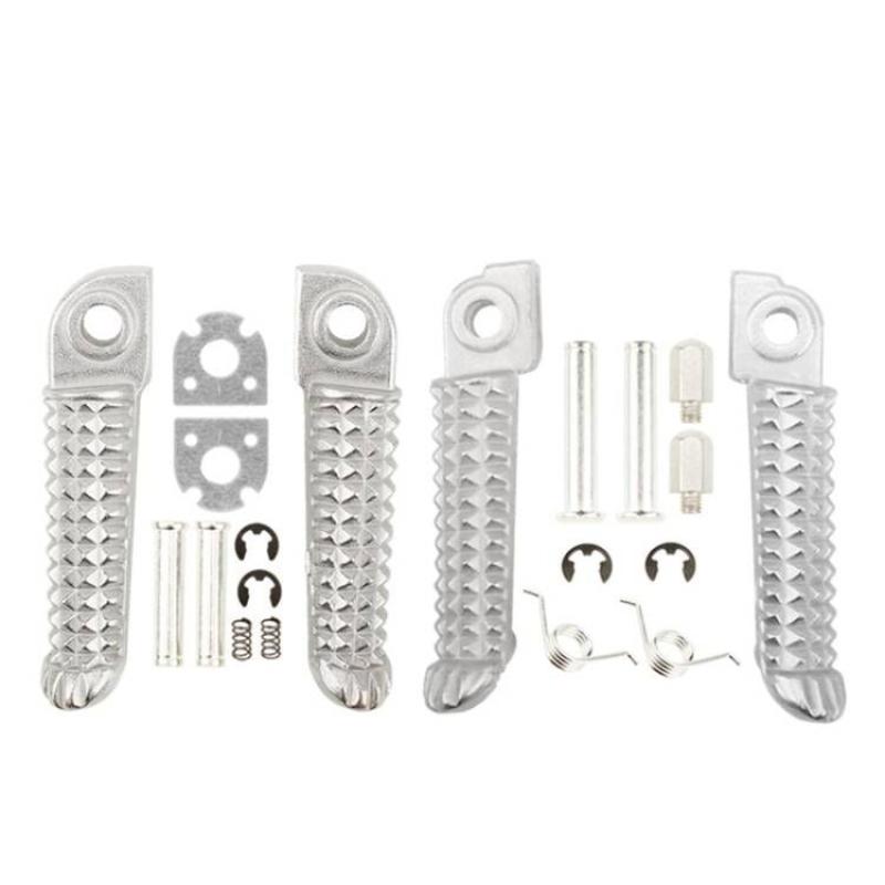 1 Комплект Подножек для Водителя Для Fz6 Fz1 R6 R3 Mt09 Mt07 R1 R15 R25 Fz8 Yzf600 Yzf1000 Xj6 Мотоцикла Передние Подножки
