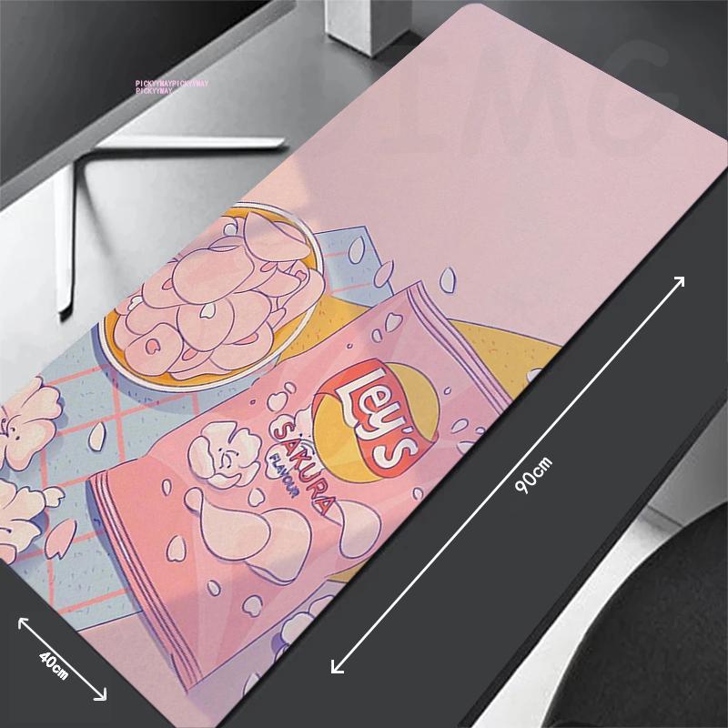 Cute Mouse Pads Gaming Mousepad Waterproof Gamer Mouse Mat Rubber Keyboard Mats Desk Pad Mousepads XXL xcm For Computer