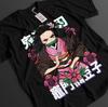 Demon Slayer Shirt Nezuko T-Shirt Tanjiro KNY Anime Zenitsu Top Akaza Muzan Tee