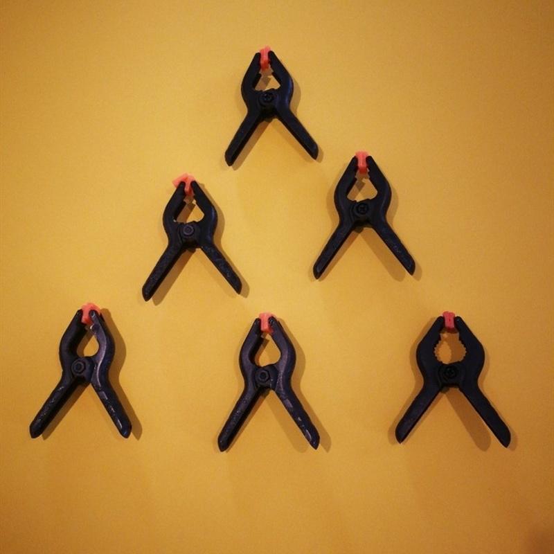 10PCS 2 Inch Spring Clamps Heavy Duty Plastic Clip DIY Woodworking Tools Toggle Grip