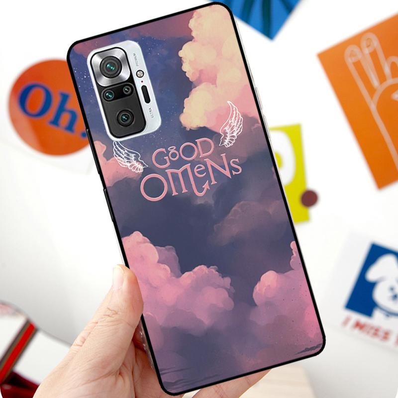Чехол 'Благие Знамения' для Xiaomi Redmi Note 12 Pro 11 8 9 10 Pro 9S 10S 11S 12S Redmi 12C 10C 9C 10A