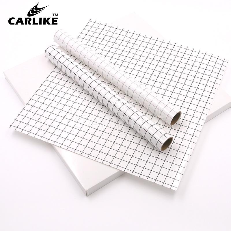 Пленка для переноса Xinlang PET с клеем: Серая сетка, средняя липкость, для DIY надписей и позиционирования