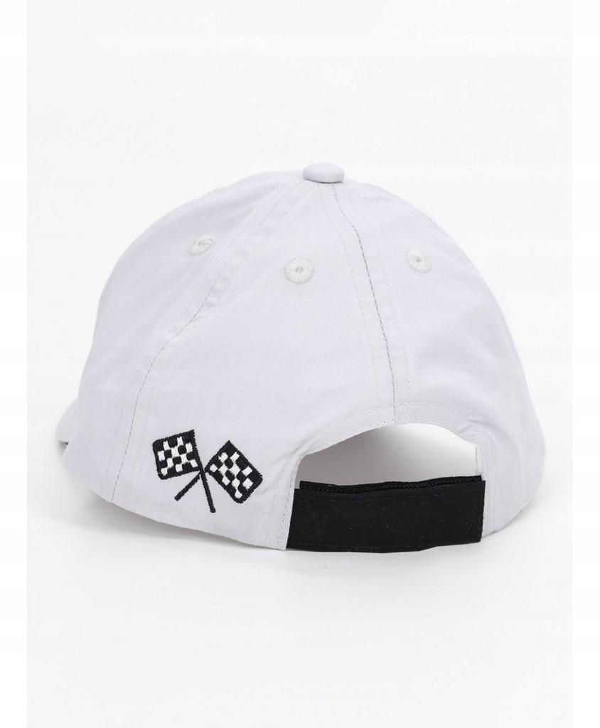 Boy' gray baseball cap RACING YO! 46/50 Ł030L