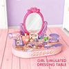 Non-Toxic 30Pcs Kids Dressing Table Toy Children Simulation Home Makeup And Makeup Jewelry Box Pretend Play Toys For Children Birthday Gift