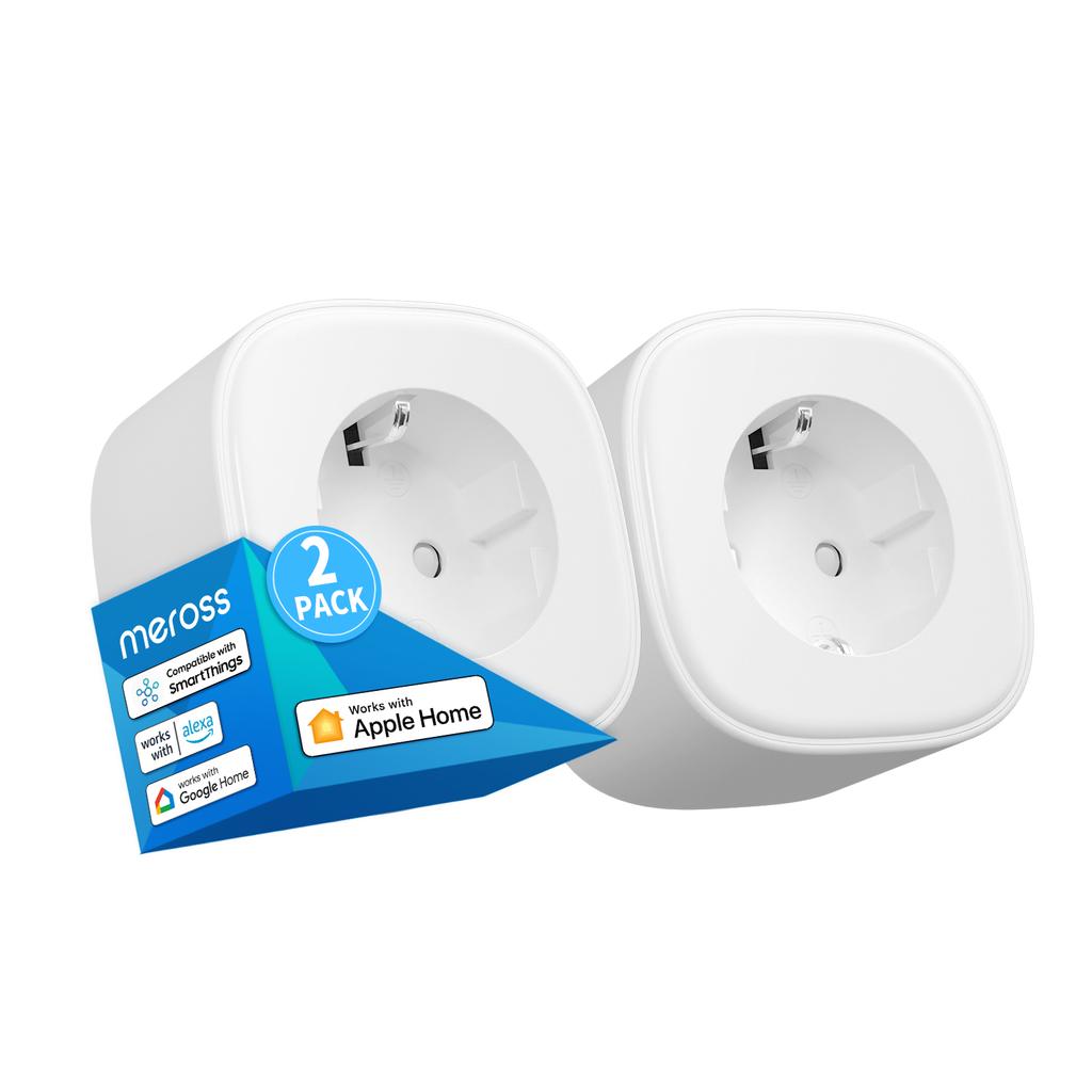 16a Homekit Smart Plug With Energy Monitor Eu Wifi Socket Remote Voice Control Support Alexa Google Assistant Smartthings