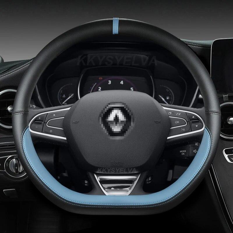 Чехол на руль автомобиля для Scenic Clio Laguna 2 3 4 5 Kangoo Fluence Megane Trafic Talisman Twingo Kaptur аксессуары