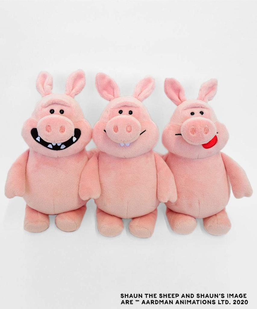 Niki Shaun the Sheep Мягкая игрушка Mischievous Pig Classic 25 см Shaun the Sheep Gift Pig Pig Mischievous Pig Present Gift Gift Shaun Clay Animation