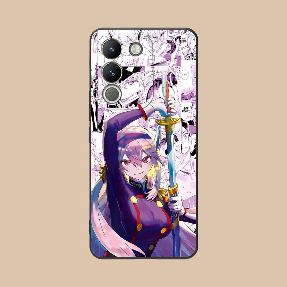 Чехол для телефона Mato seihei no slave Uzen Kyouka для VIVO V60 V50 V40 V30 V29 V27 V25 V23 Pro Lite 5G Цветной Печатный Чехол Роскошный