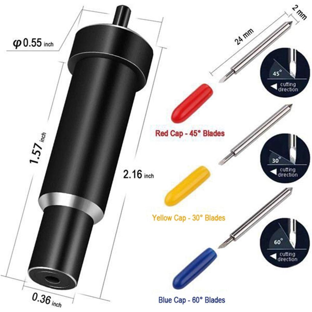 Smooth Deep Cut Blades for Cricut Explore 3/Air 2/Air/One/ Cricut Maker 3/Maker