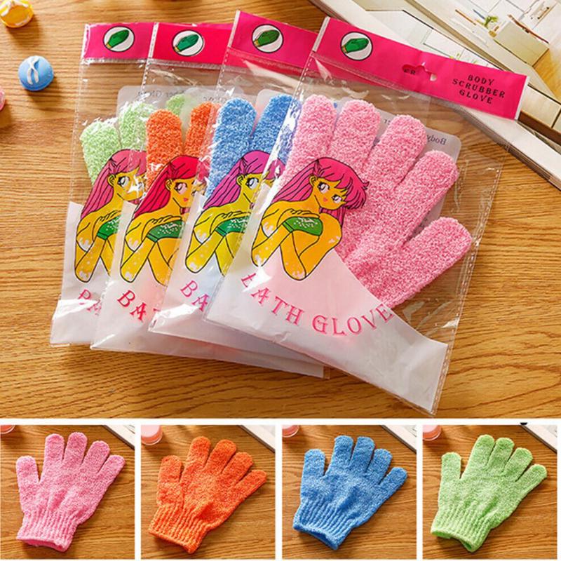 5 шт. Душевые перчатки для пилинга, мытья кожи, спа-массажа, скрабирования тела