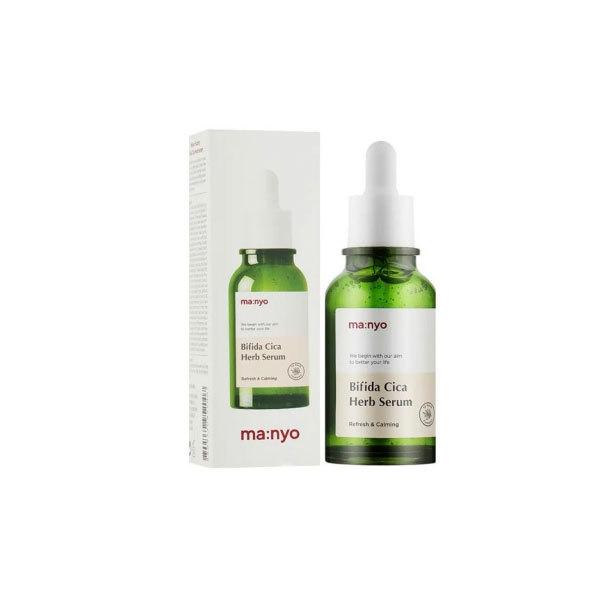 [MANYO FACTORY] Сыворотка Bifida Cica Herb 50 мл/ Питательная, Увлажняющая, Корейская косметика, K-beauty