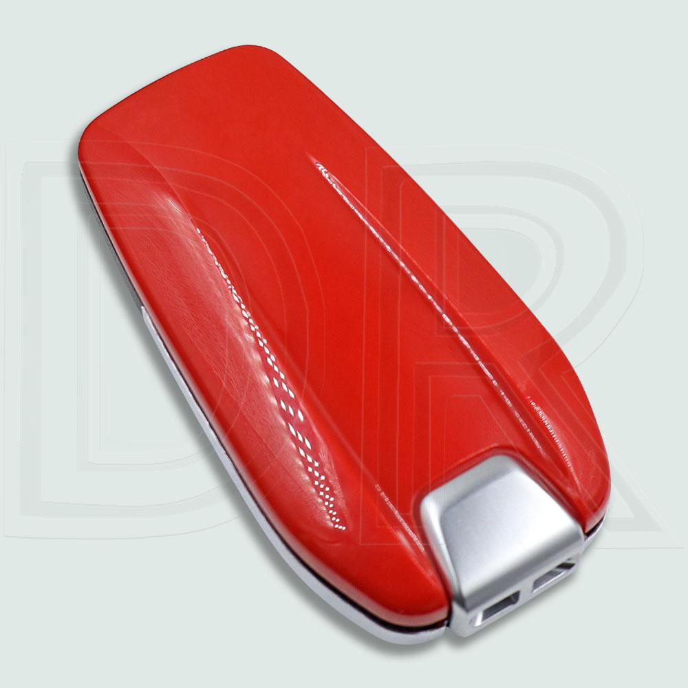 DR Replacement 4 Button Keyless Go Smart Car Remote Key Shell Case For Ferrari 458 588 488GTB LaFerrari