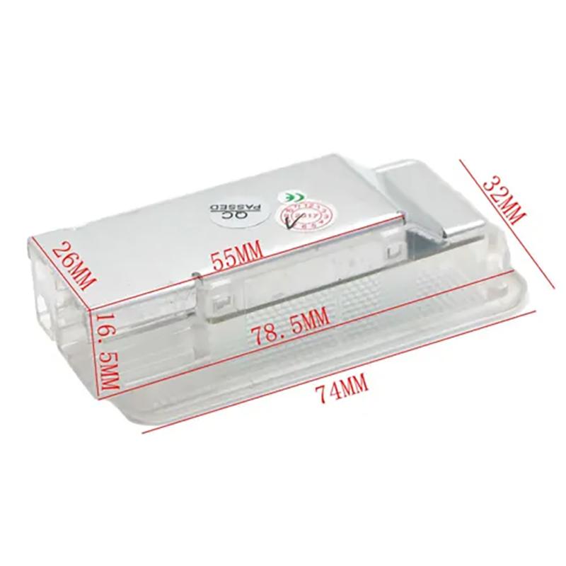 2 шт. Автомобильный светодиодный светильник багажника для ног под дверью, бардачок, лампа для Peugeot 1007 206 207